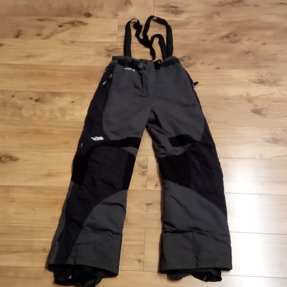 The North Face Hyvent Pants With Bib Straps Men's Small EUC